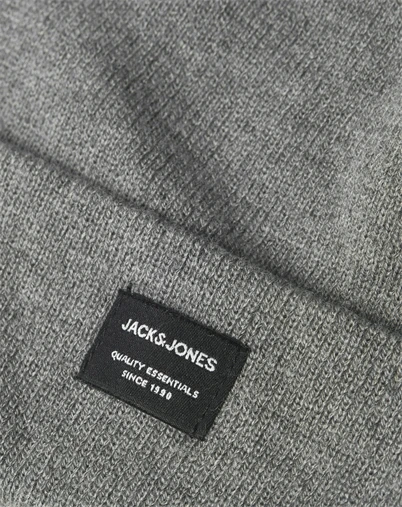 Jack & Jones - JACDna Beanie - Grey Melange